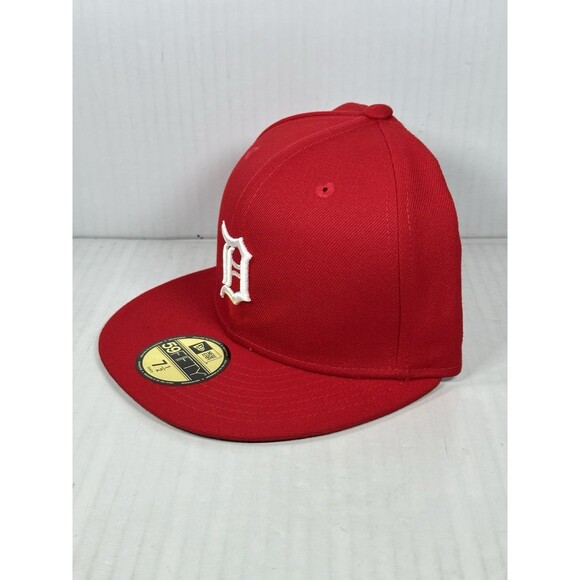 New Era Detroit Tigers 59FIFTY MLB Hat Cap Allstar Side Patch NWT Size 7 1/2 - Picture 3 of 5